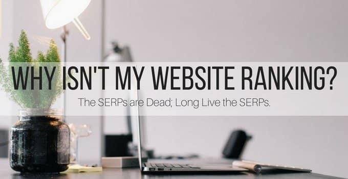 Why Isn't My Website Ranking?